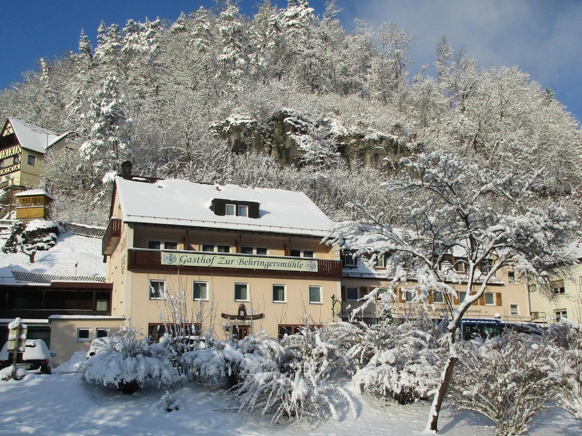 Gasthof Zur Behringersmuehle Goessweinstein Exterior photo