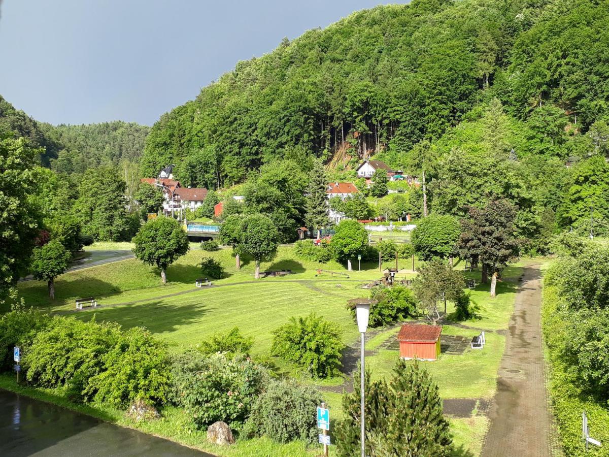 Gasthof Zur Behringersmuehle Goessweinstein Exterior photo