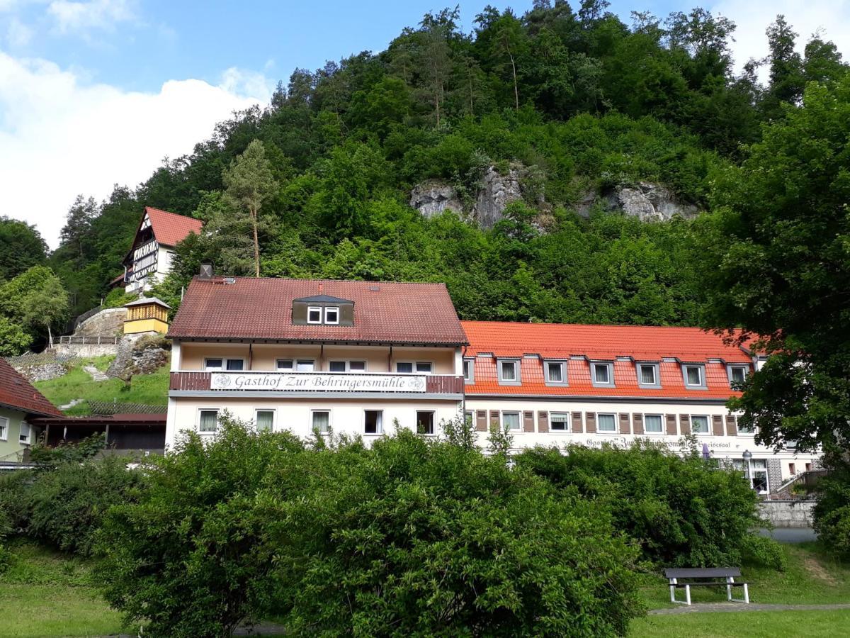 Gasthof Zur Behringersmuehle Goessweinstein Exterior photo
