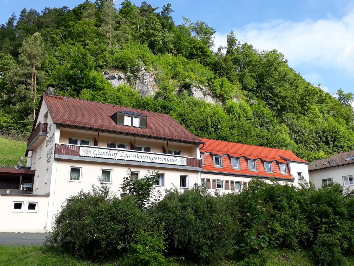Gasthof Zur Behringersmuehle Goessweinstein Exterior photo
